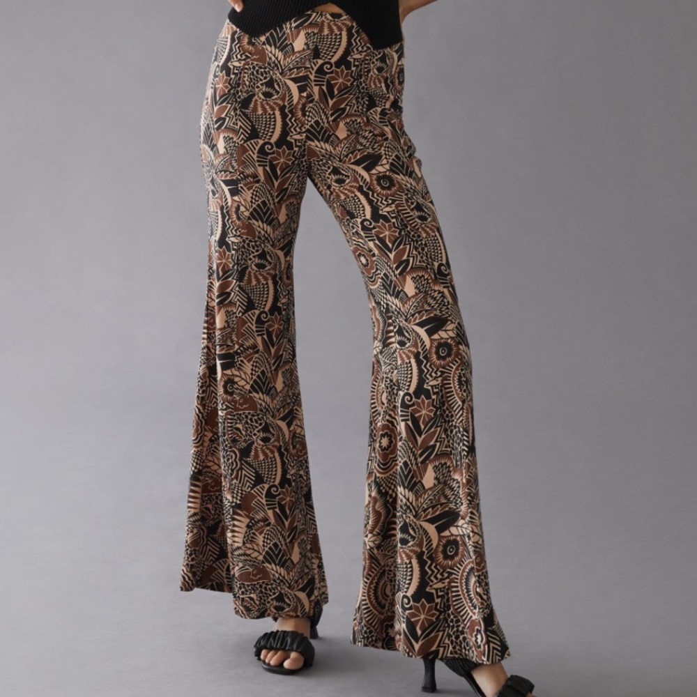Anthropologie flare pants size 12 new with tags
